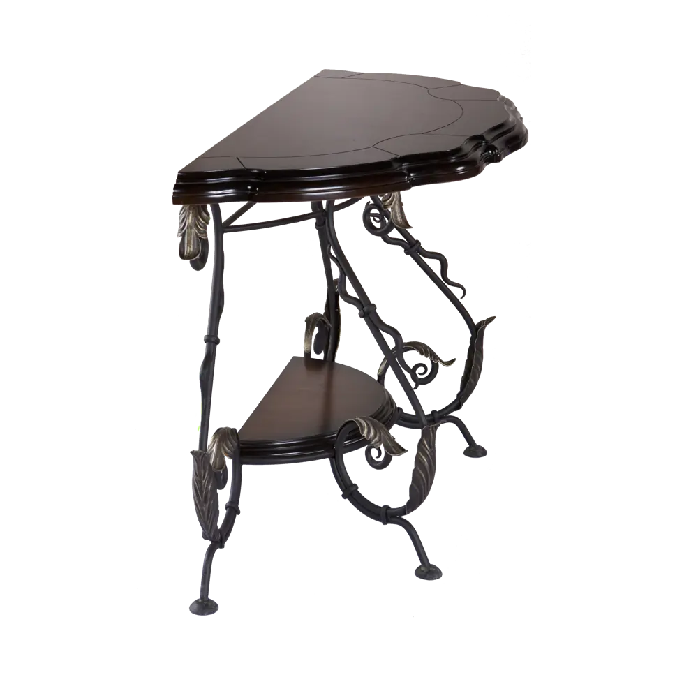 Фото 2 Стол-консоль пристенный Bogacho Аделаида 2 цвет коричневый 19005 Фото 2 Стол-консоль пристенный Bogacho Аделаида 2 цвет коричневый 19005