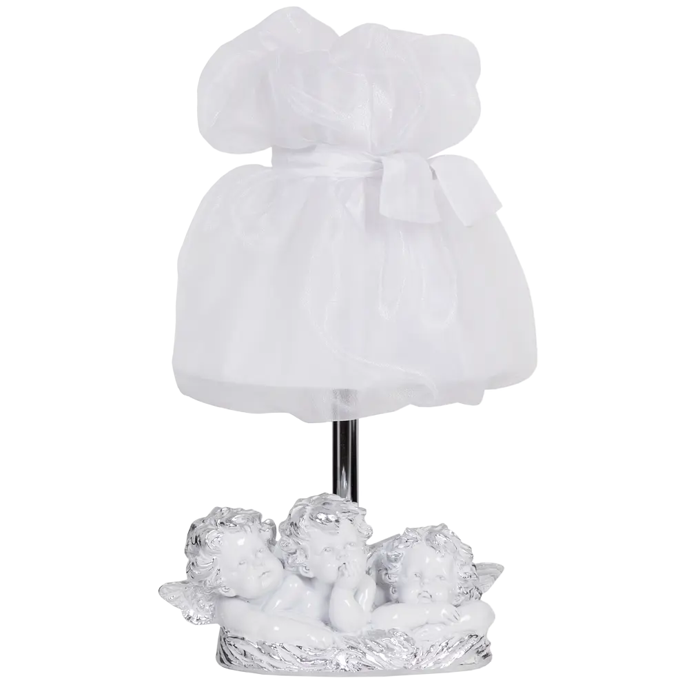 Фото 5 Настольная лампа BOGACHO СБ-85/Белый/Мадлен цвет белый Фото 5 Настольная лампа BOGACHO СБ-85/Белый/Мадлен цвет белый