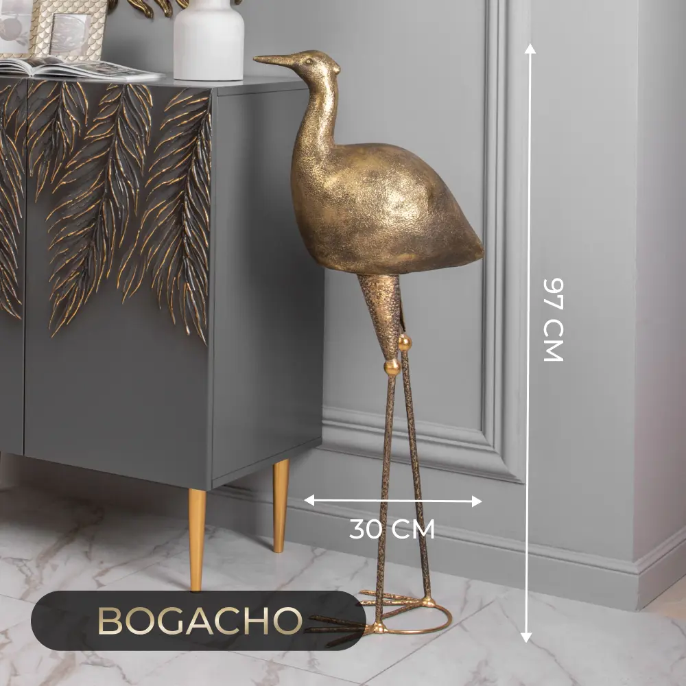 Фото 2 Скульптура из стеклокомпозита Bogacho Цапля Бронза Фото 2 Скульптура из стеклокомпозита Bogacho Цапля Бронза