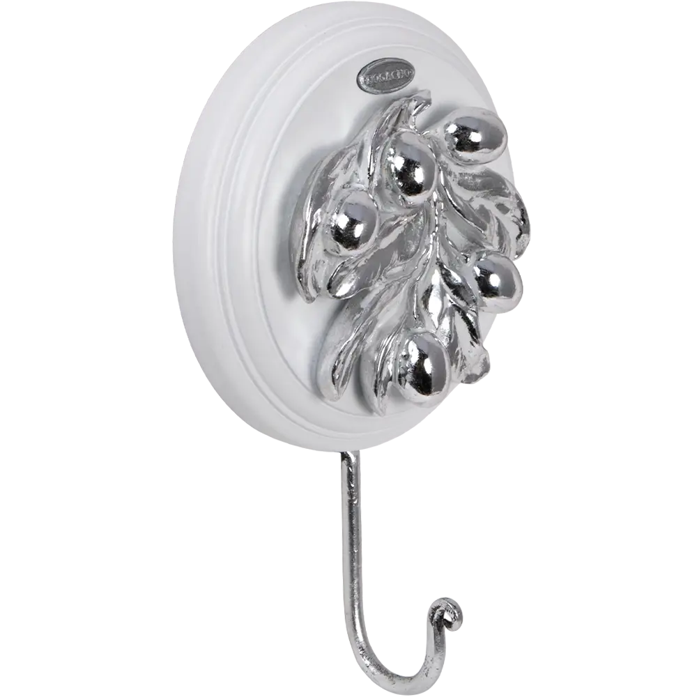 Фото 6 Крючок-вешалка Bogacho Oliva Branch цвет белый Фото 6 Крючок-вешалка Bogacho Oliva Branch цвет белый