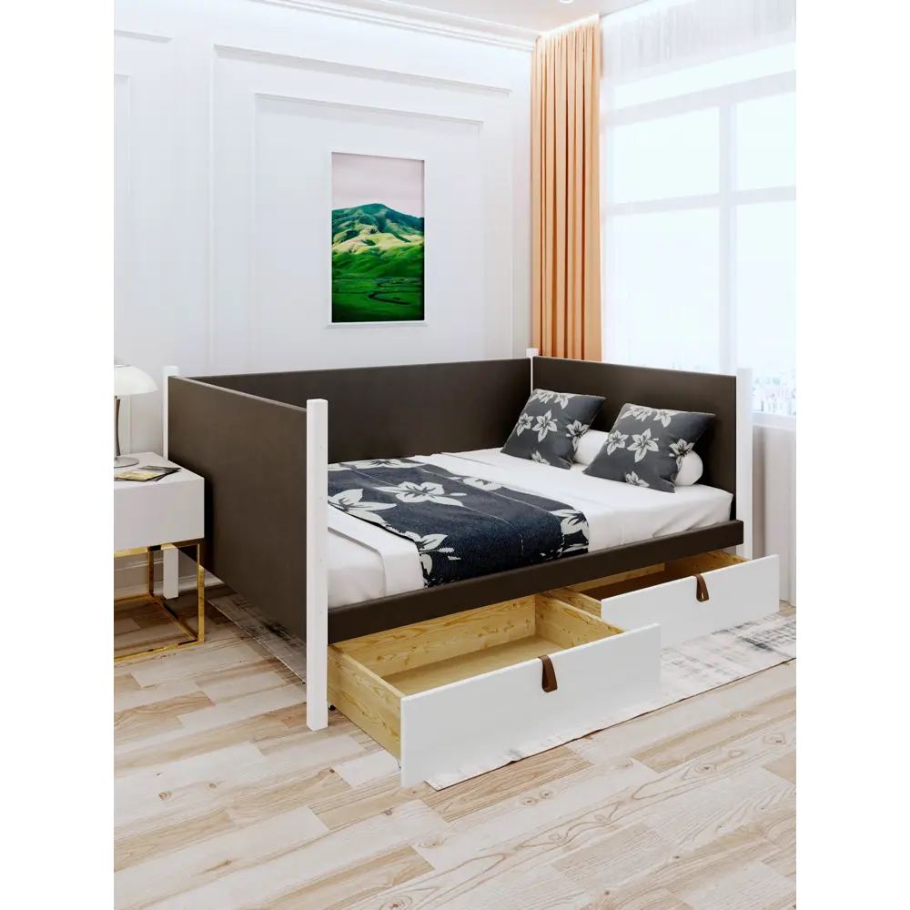 Фото 6 Кровать Solarius Классика tahta-spin-obiv-rs17-120-200bel-full-2yash 130x101x210 см дерево цвет темно-серый белый Фото 6 Кровать Solarius Классика tahta-spin-obiv-rs17-120-200bel-full-2yash 130x101x210 см дерево цвет темно-серый белый