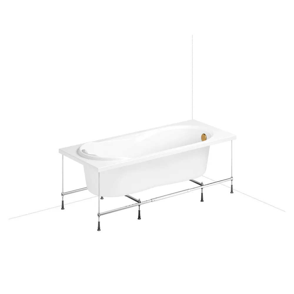 Фото 2 Ванна Lavinia Boho Bristol 20221157R 160x75 см акриловая с подвесным унитазом и инсталляцией Фото 2 Ванна Lavinia Boho Bristol 20221157R 160x75 см акриловая с подвесным унитазом и инсталляцией