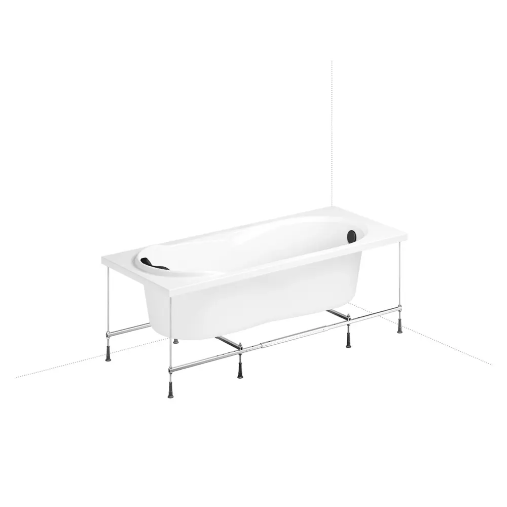 Фото 2 Ванна Lavinia Boho Bristol 20221160R 160x75 см акриловая с подвесным унитазом и инсталляцией Фото 2 Ванна Lavinia Boho Bristol 20221160R 160x75 см акриловая с подвесным унитазом и инсталляцией