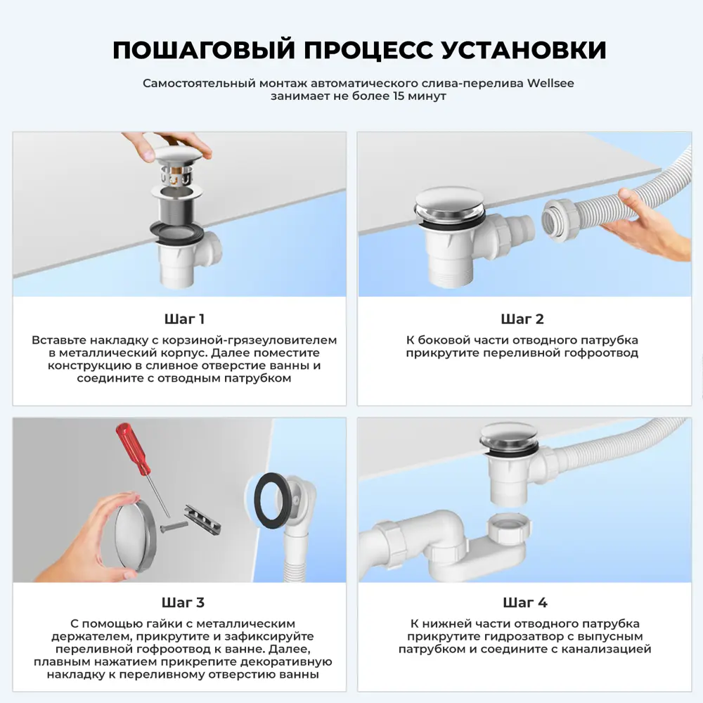 Фото 6 Ванна угловая Lavinia Boho Bell Pro 20221190R левая 160x105 см акриловая с подвесным унитазом и инсталляцией