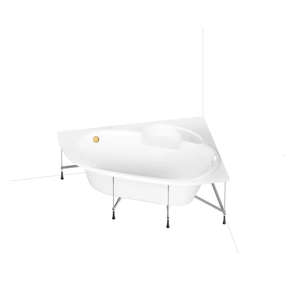 Фото 2 Ванна угловая Lavinia Boho Bell Pro 20221193R правая 160x105 см акриловая с подвесным унитазом и инсталляцией Фото 2 Ванна угловая Lavinia Boho Bell Pro 20221193R правая 160x105 см акриловая с подвесным унитазом и инсталляцией