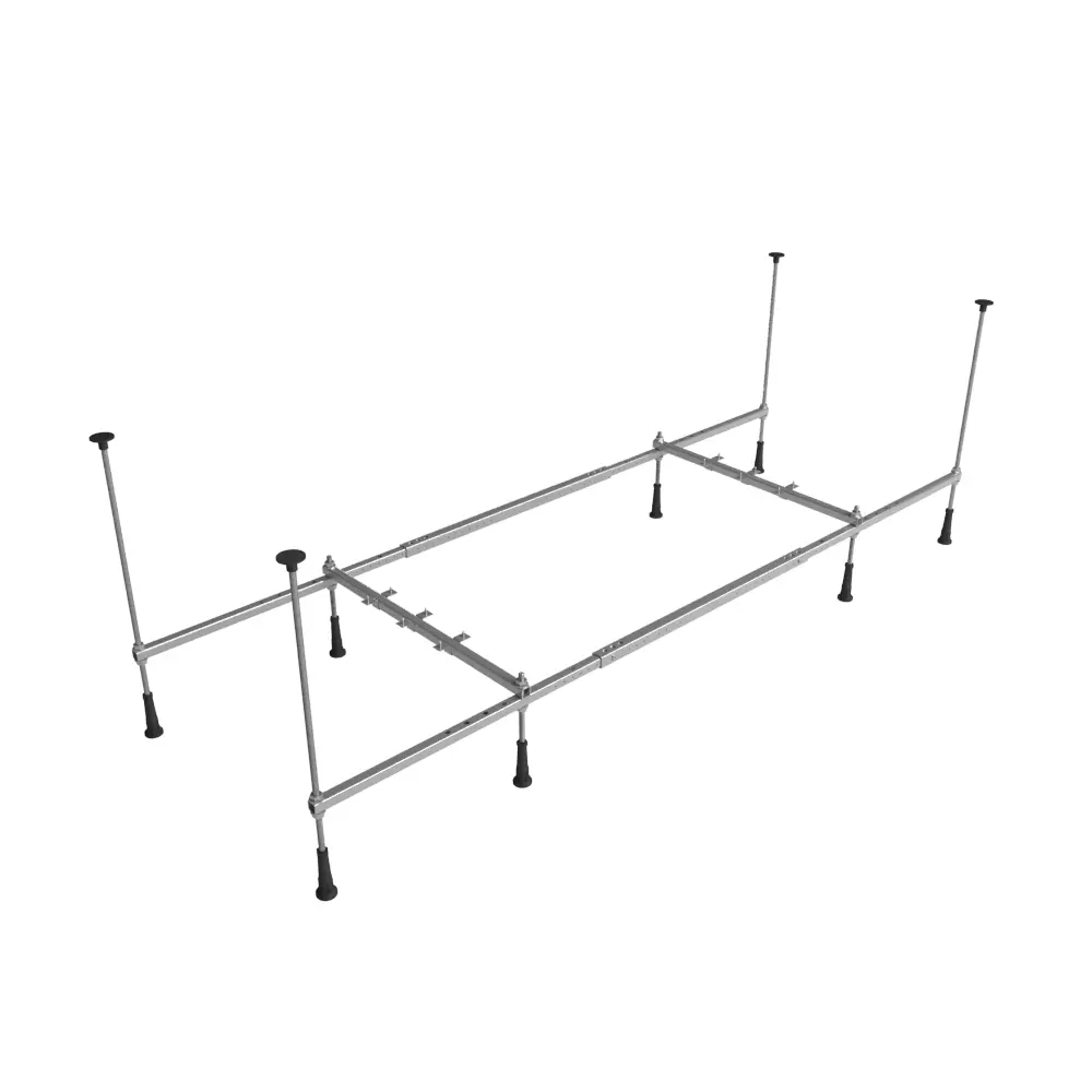 Фото 3 Ванна Lavinia Boho Biore 20220881R 150x70 см акриловая с каркасом, сливом-переливом и подголовниками