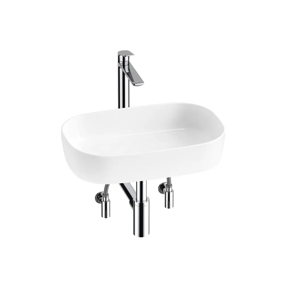 Фото 4 Ванна Lavinia Boho One 20221242R 180x80 см акриловая с подвесным унитазом, инсталляцией и раковиной в комплекте