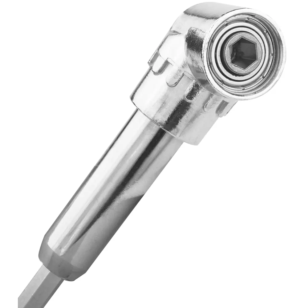 Фото 2 Насадка угловая Vertextools 1/4 дюйма 140 мм Фото 2 Насадка угловая Vertextools 1/4 дюйма 140 мм