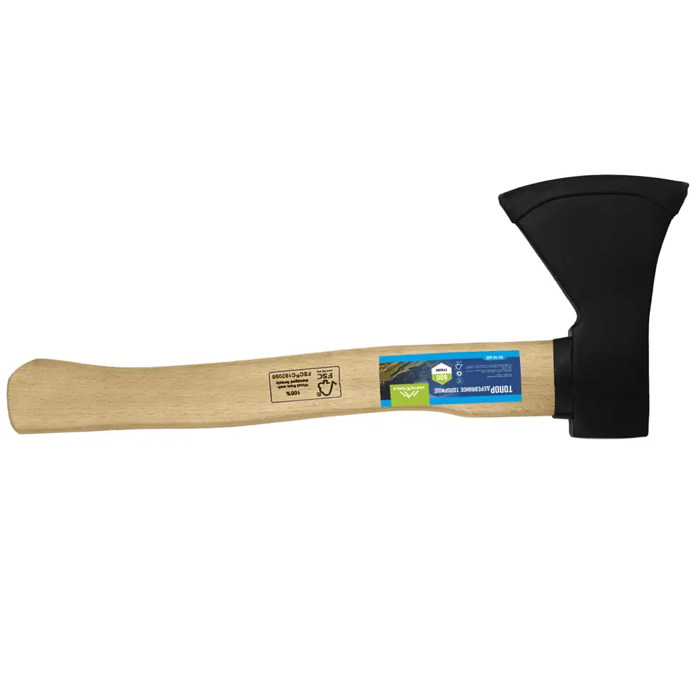 Фото 4 Топор Vertextools деревянная ручка 400 мм 600 г Фото 4 Топор Vertextools деревянная ручка 400 мм 600 г