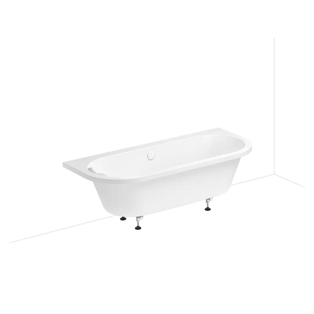 Фото 2 Ванна Lavinia Boho Catani 20221099R левая 170x80 см акриловая с подвесным унитазом и инсталляцией Фото 2 Ванна Lavinia Boho Catani 20221099R левая 170x80 см акриловая с подвесным унитазом и инсталляцией