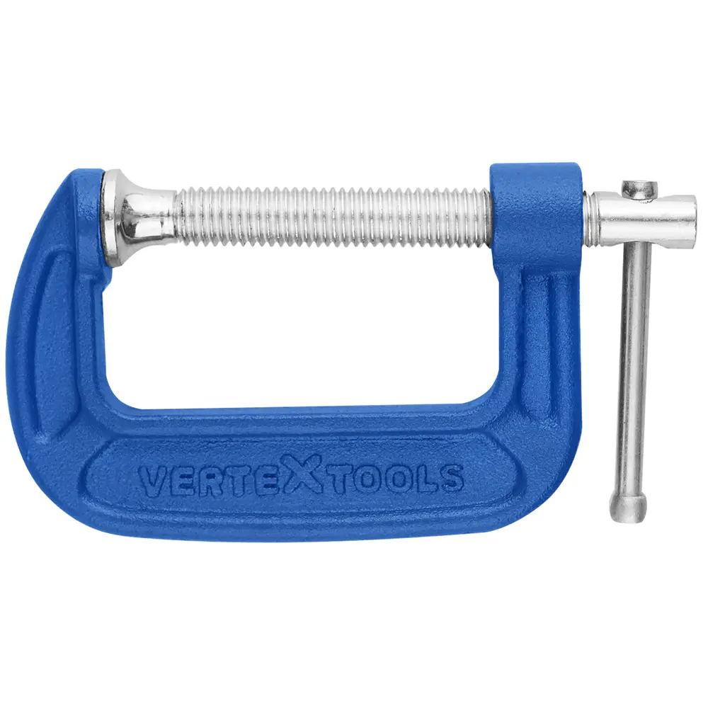 Фото 2 Струбцина G-образная Vertextools 2067-1 50 мм Фото 2 Струбцина G-образная Vertextools 2067-1 50 мм