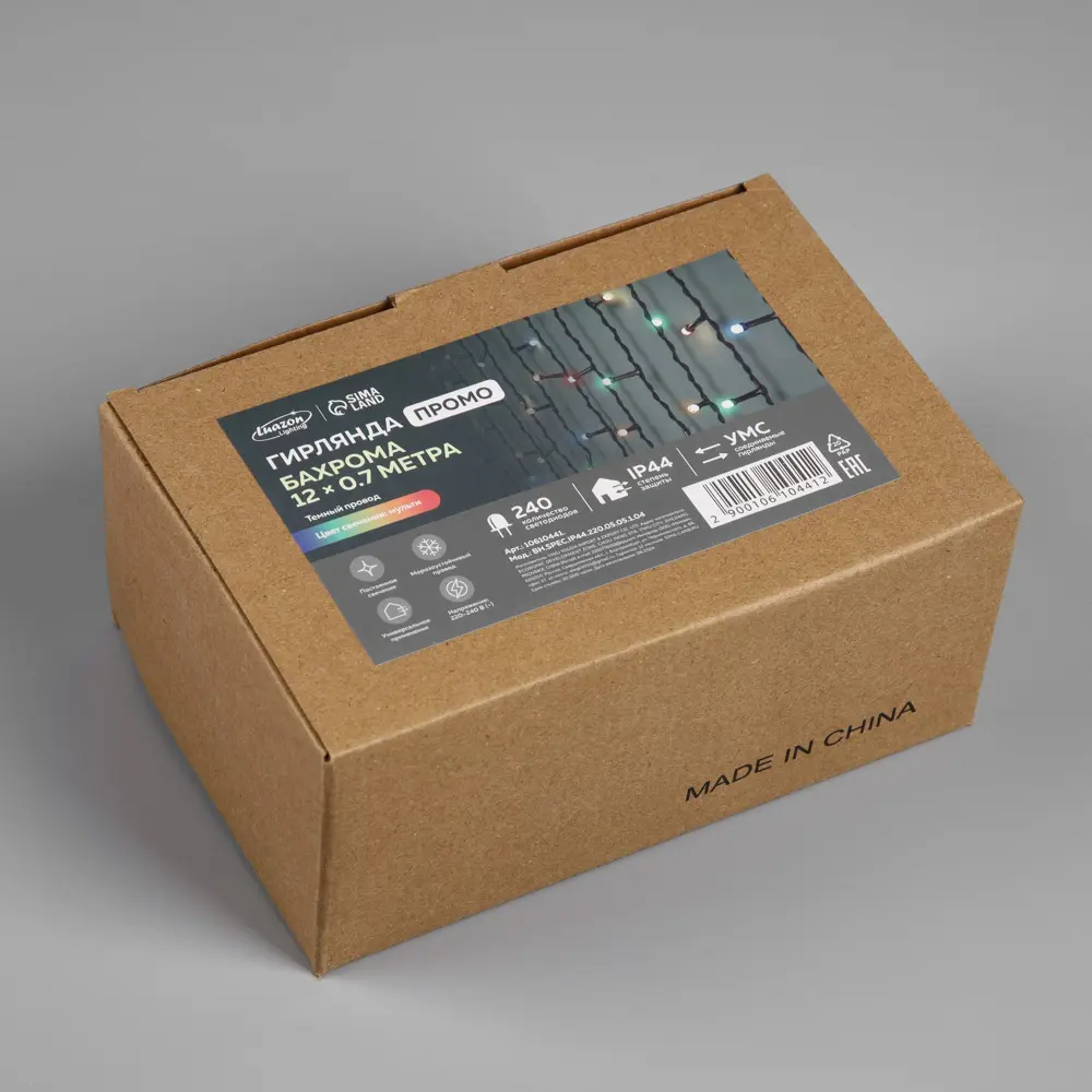 Фото 6 Электрогирлянда комнатная Luazon lighting 10610441 12 м 240 ламп 1 режим работы