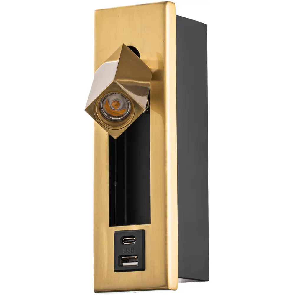 Фото 3 Настенный светильник светодиодный Freya Shon FR5347WL-L3BR 3 Вт USB цвет бронза Фото 3 Настенный светильник светодиодный Freya Shon FR5347WL-L3BR 3 Вт USB цвет бронза