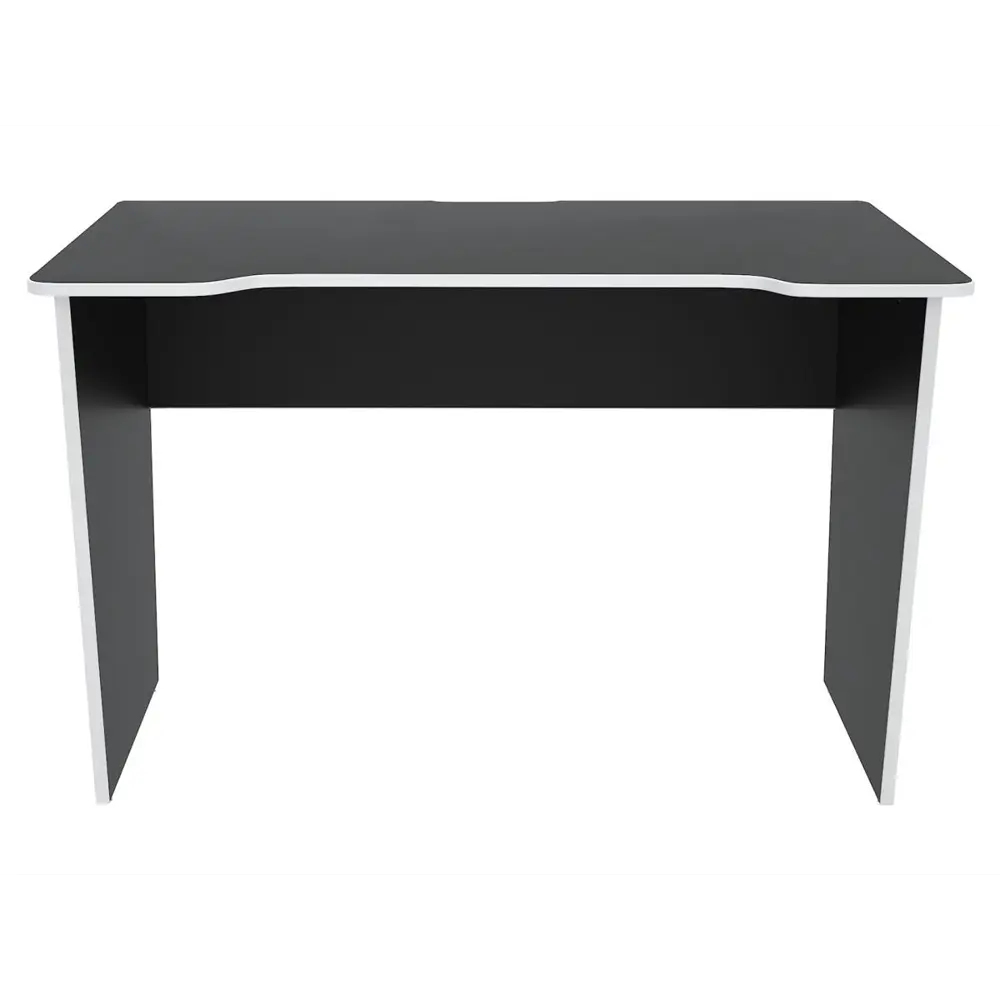 Фото 2 Стол компьютерный Мдк Вектор 112x74x73 см ЛДСП цвет черный/белый Фото 2 Стол компьютерный Мдк Вектор 112x74x73 см ЛДСП цвет черный/белый