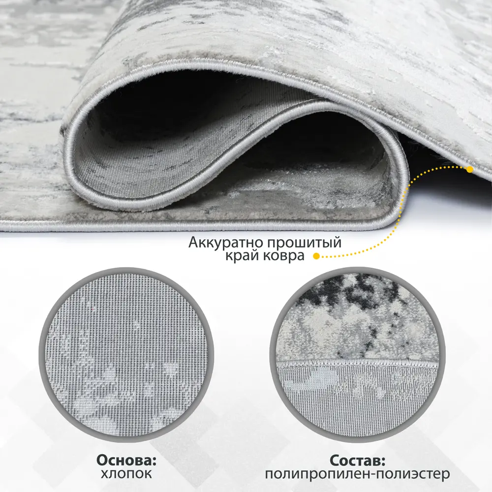 Фото 5 Ковер Avalon Carpet Amber 36540A Grey Blue овал 125x180 см полипропилен Фото 5 Ковер Avalon Carpet Amber 36540A Grey Blue овал 125x180 см полипропилен