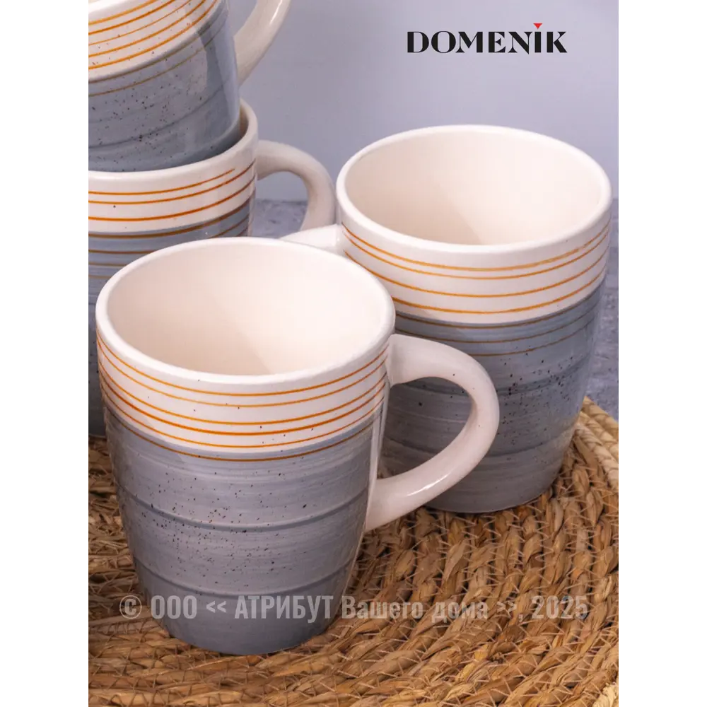 Фото 6 Кружка 360 мл Domenik Набор кружек nordic 360мл 4шт DMD255-4ECOM керамика цвет разноцветный 4 шт Фото 6 Кружка 360 мл Domenik Набор кружек nordic 360мл 4шт DMD255-4ECOM керамика цвет разноцветный 4 шт