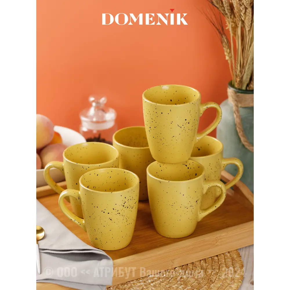 Фото 6 Кружка 360 мл Domenik Набор кружек trendy желтая 360мл 2шт DMM014-2ECOM керамика цвет желтый 2 шт Фото 6 Кружка 360 мл Domenik Набор кружек trendy желтая 360мл 2шт DMM014-2ECOM керамика цвет желтый 2 шт