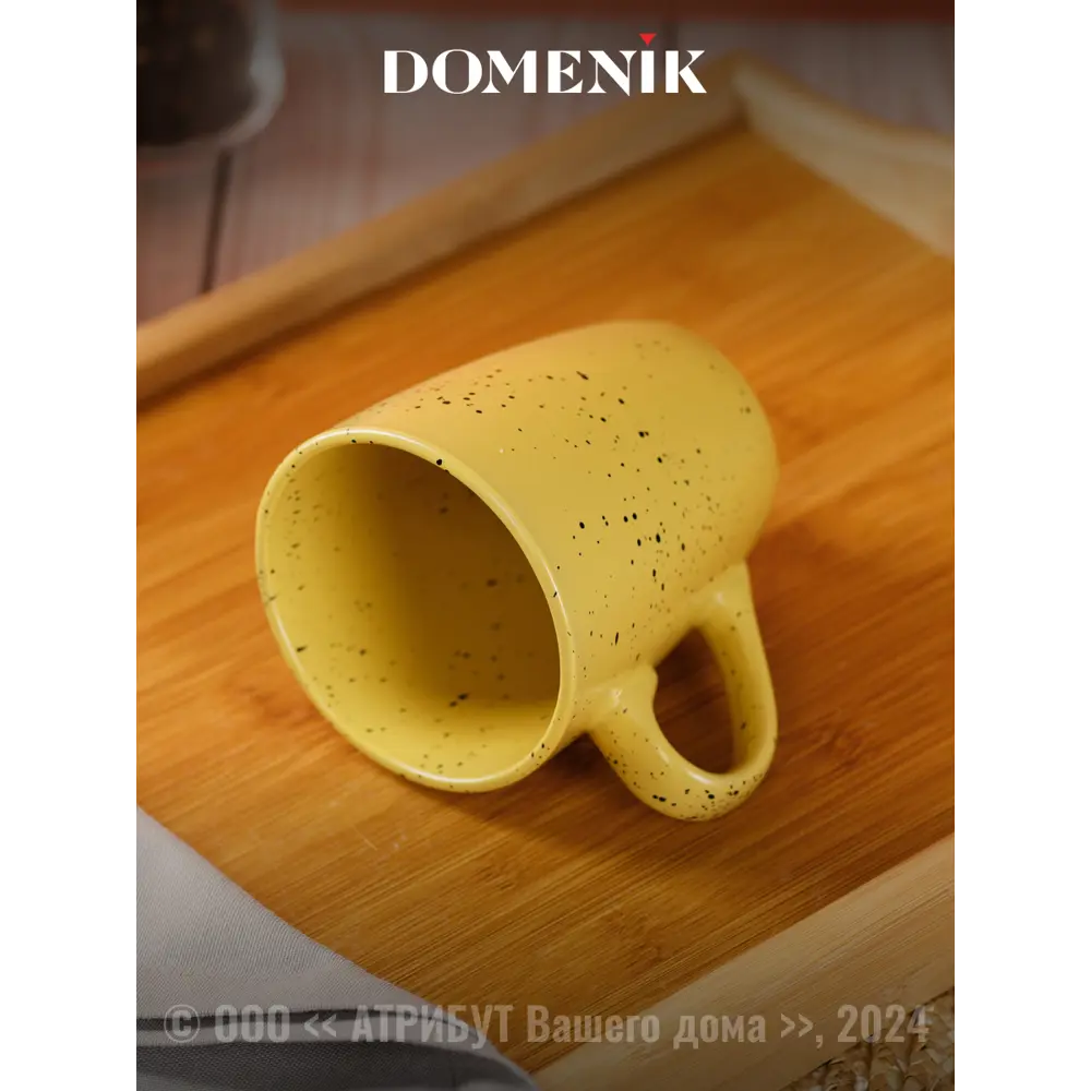 Фото 5 Кружка 360 мл Domenik Набор кружек trendy желтая 360мл 2шт DMM014-2ECOM керамика цвет желтый 2 шт Фото 5 Кружка 360 мл Domenik Набор кружек trendy желтая 360мл 2шт DMM014-2ECOM керамика цвет желтый 2 шт