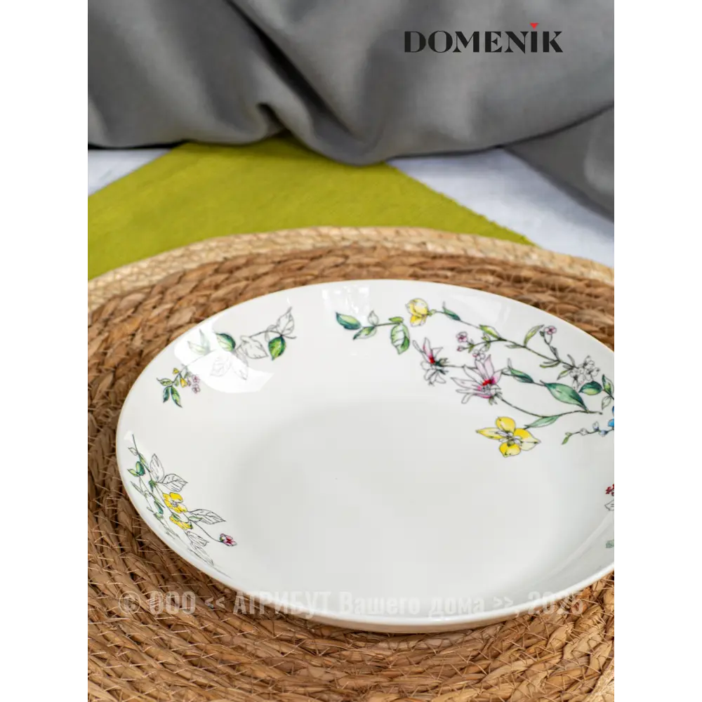 Фото 8 Столовый сервиз Domenik Набор столовый WILD BOTANICALS на 4 персоны 16 предметов 16 предметов 4 персон фарфор цвет Разноцветный Фото 8 Столовый сервиз Domenik Набор столовый WILD BOTANICALS на 4 персоны 16 предметов 16 предметов 4 персон фарфор цвет Разноцветный