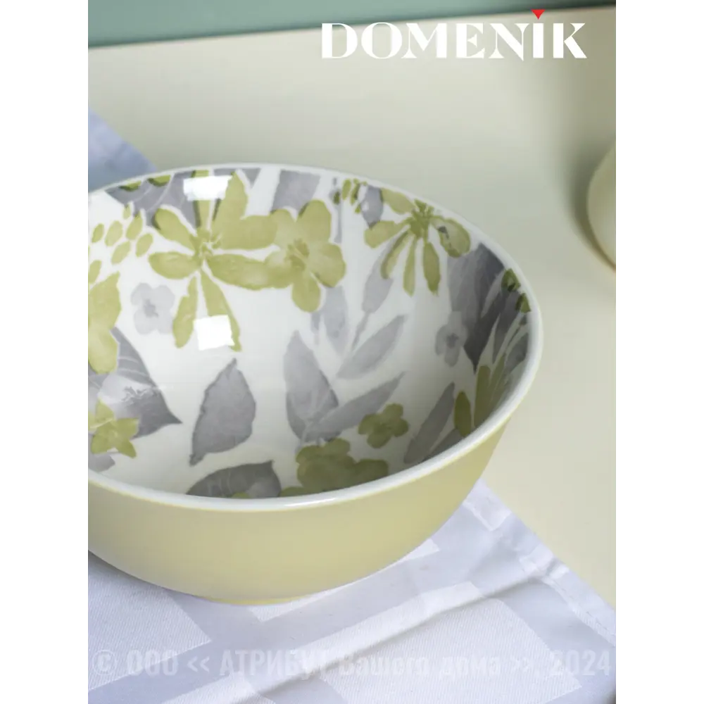 Фото 5 Миска 600 мл Набор салатников blooming зеленый 15.6см 2шт Domenik круг Фарфор цвет зеленый 2 шт Фото 5 Миска 600 мл Набор салатников blooming зеленый 15.6см 2шт Domenik круг Фарфор цвет зеленый 2 шт