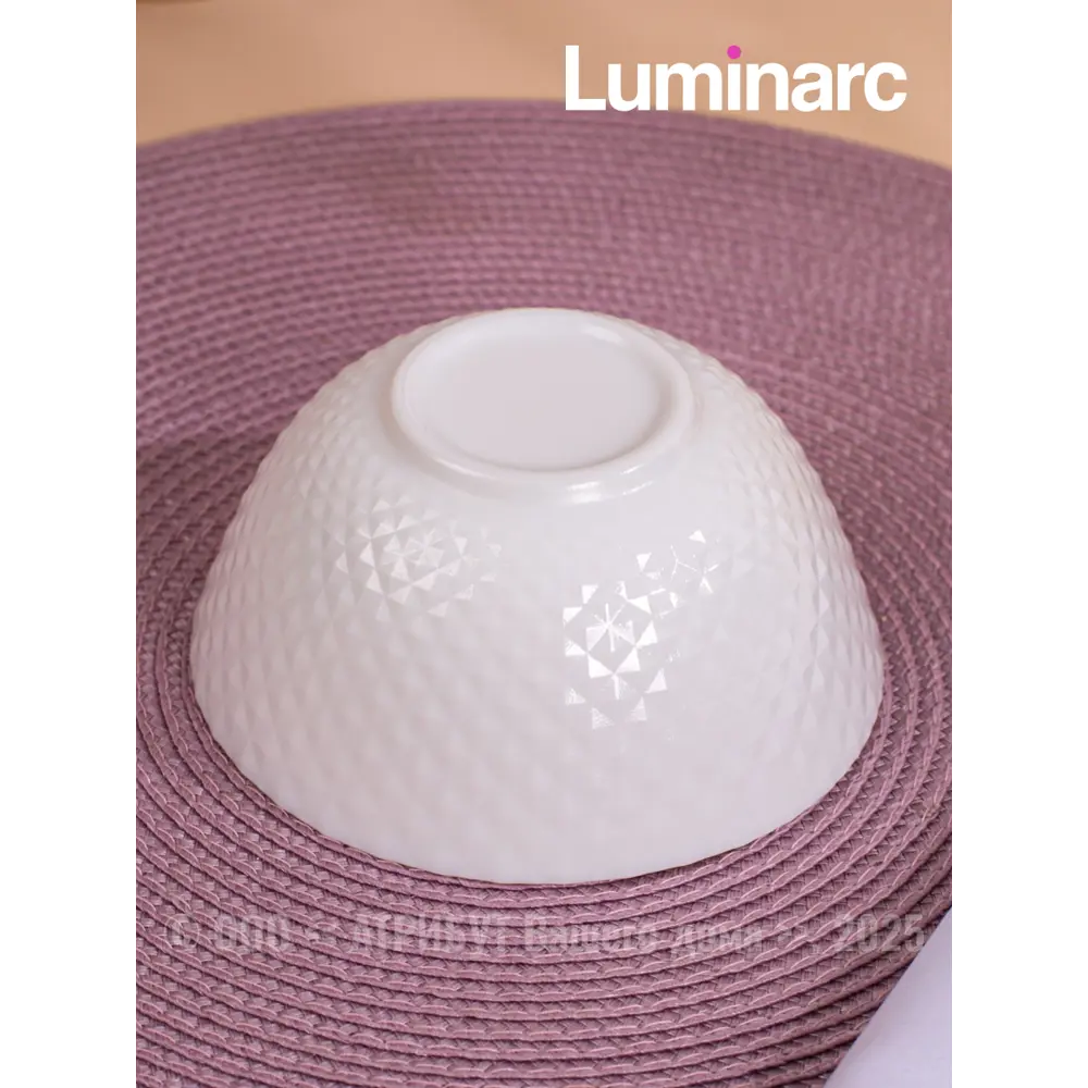 Фото 5 Миска 300 мл Набор салатников прэшес 12см 4шт Luminarc круг Стекло цвет белый 4 шт Фото 5 Миска 300 мл Набор салатников прэшес 12см 4шт Luminarc круг Стекло цвет белый 4 шт