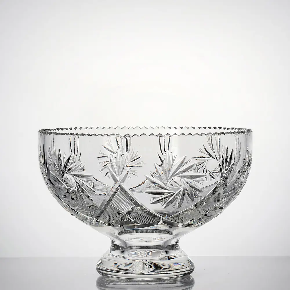 Фото Фруктовница Неман 6035/1 24 см Хрусталь цвет бесцветный / прозрачный