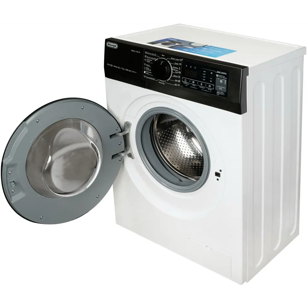 Фото 12 Стиральная машина Delonghi Julia l 724 vi 60x85x40 см 7 кг цвет белый Фото 12 Стиральная машина Delonghi Julia l 724 vi 60x85x40 см 7 кг цвет белый