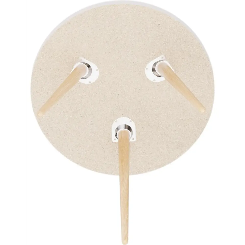 Фото 4 Журнальный столик круглый Lavaris 45x45x48 см белый