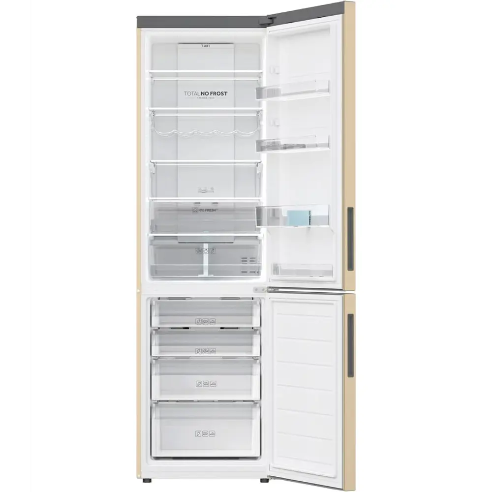 Фото 3 Холодильник Haier C2F637CGGU1 59.5x199.8 см цвет золотистый Фото 3 Холодильник Haier C2F637CGGU1 59.5x199.8 см цвет золотистый