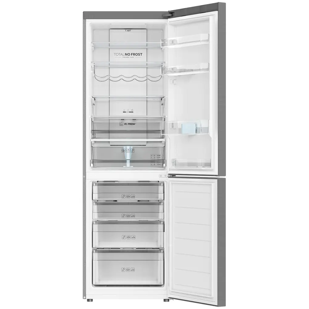 Фото 3 Холодильник Haier C2F636CFFDU1 59.5x190.5 см цвет серебристый Фото 3 Холодильник Haier C2F636CFFDU1 59.5x190.5 см цвет серебристый