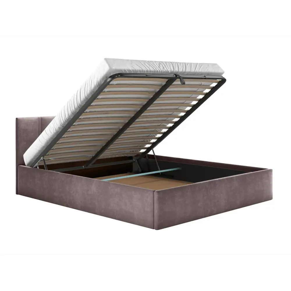 Фото 2 Кровать с подъемным механизмом Правила мебели 188x81x208 см ЛДСП цвет коричневый 161230