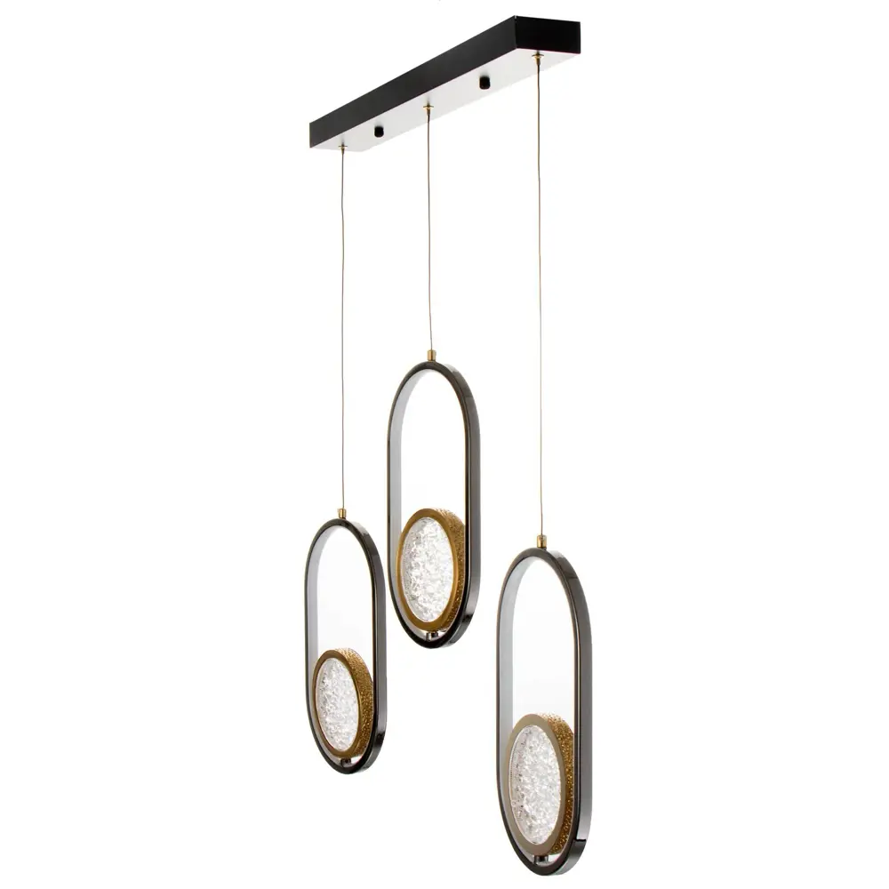 Фото 4 Светильник подвесной светодиодный Bayerlux 9254661 3 м² нейтральный белый свет цвет золотой Фото 4 Светильник подвесной светодиодный Bayerlux 9254661 3 м² нейтральный белый свет цвет золотой