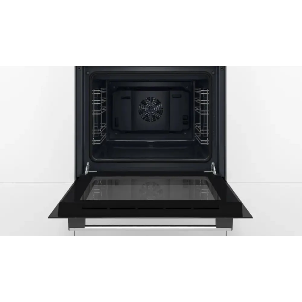 Фото 2 Встраиваемый духовой шкаф Bosch HBF512BS1T 67х67х69 см цвет серый / серебристый