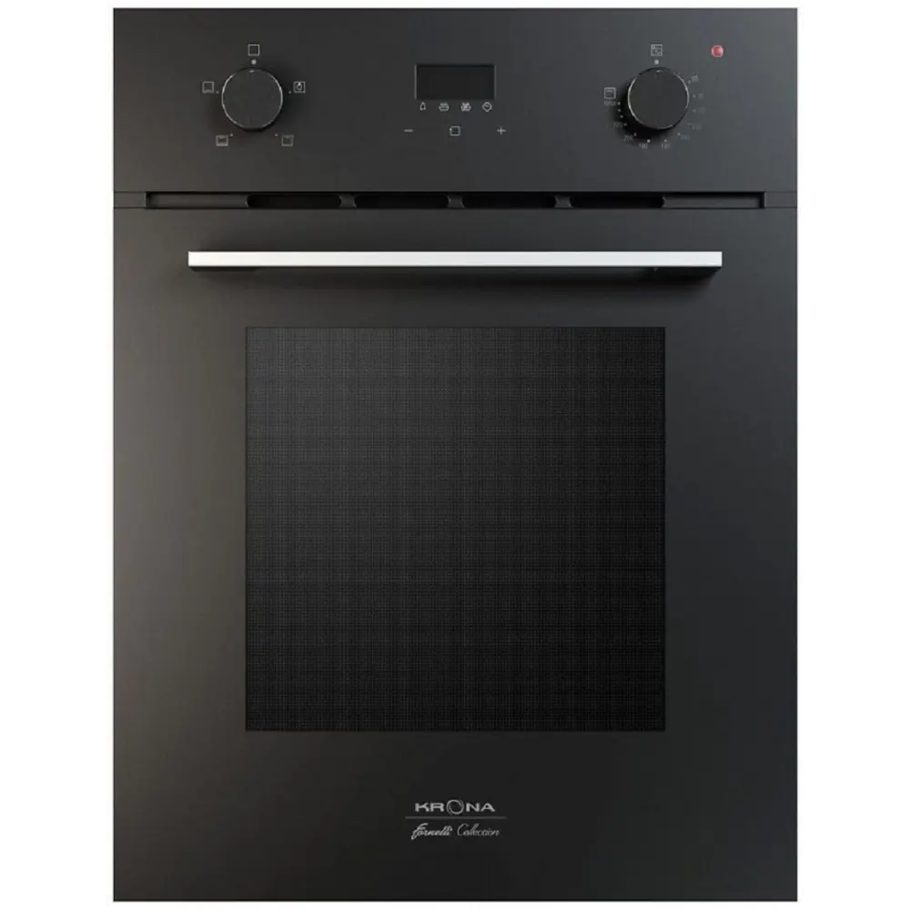 Фото Встраиваемый духовой шкаф Krona MARMO 45 BL 66х65х52 см цвет черный