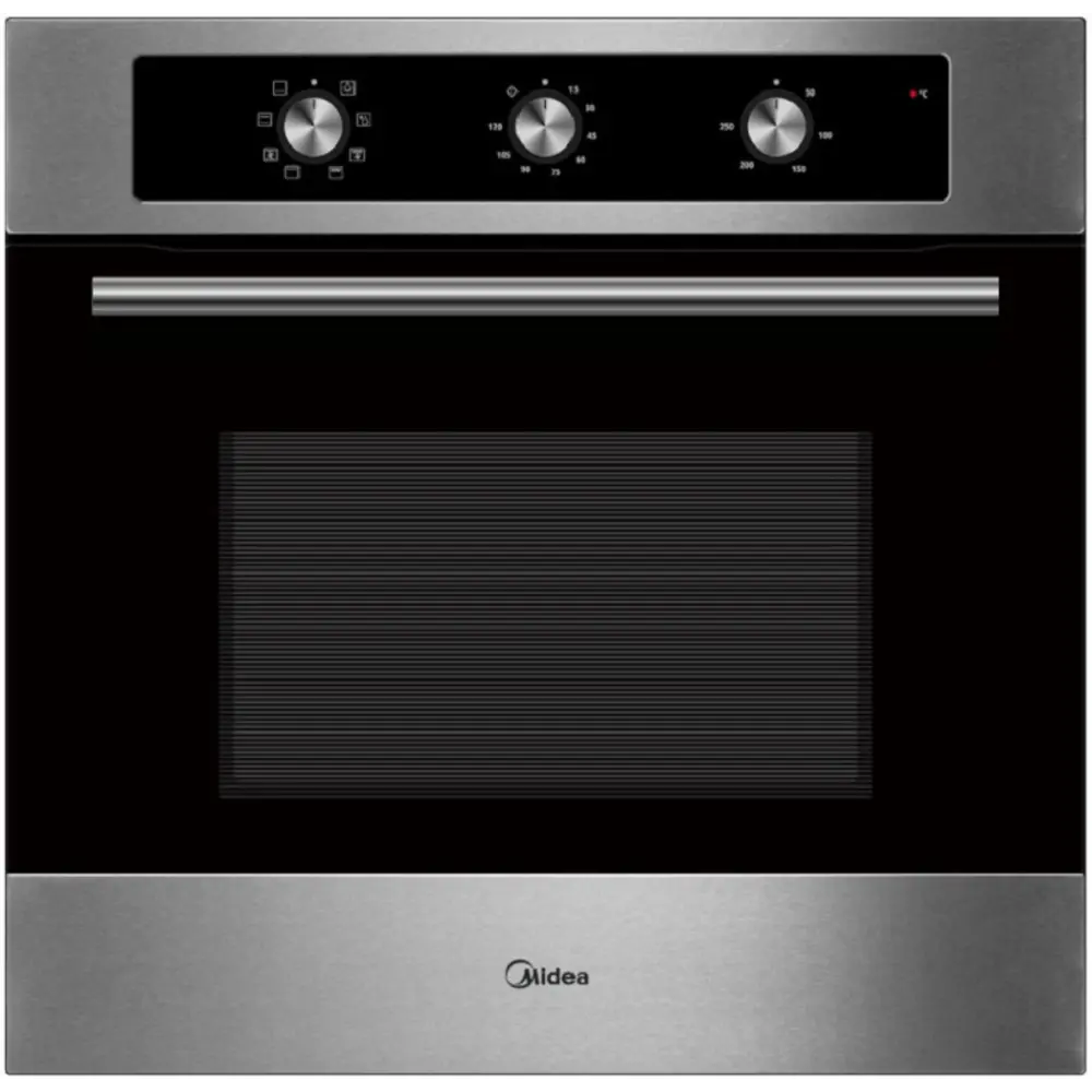 Фото Встраиваемый духовой шкаф Midea MO37001X 65х66х69 см цвет черный Фото Встраиваемый духовой шкаф Midea MO37001X 65х66х69 см цвет черный