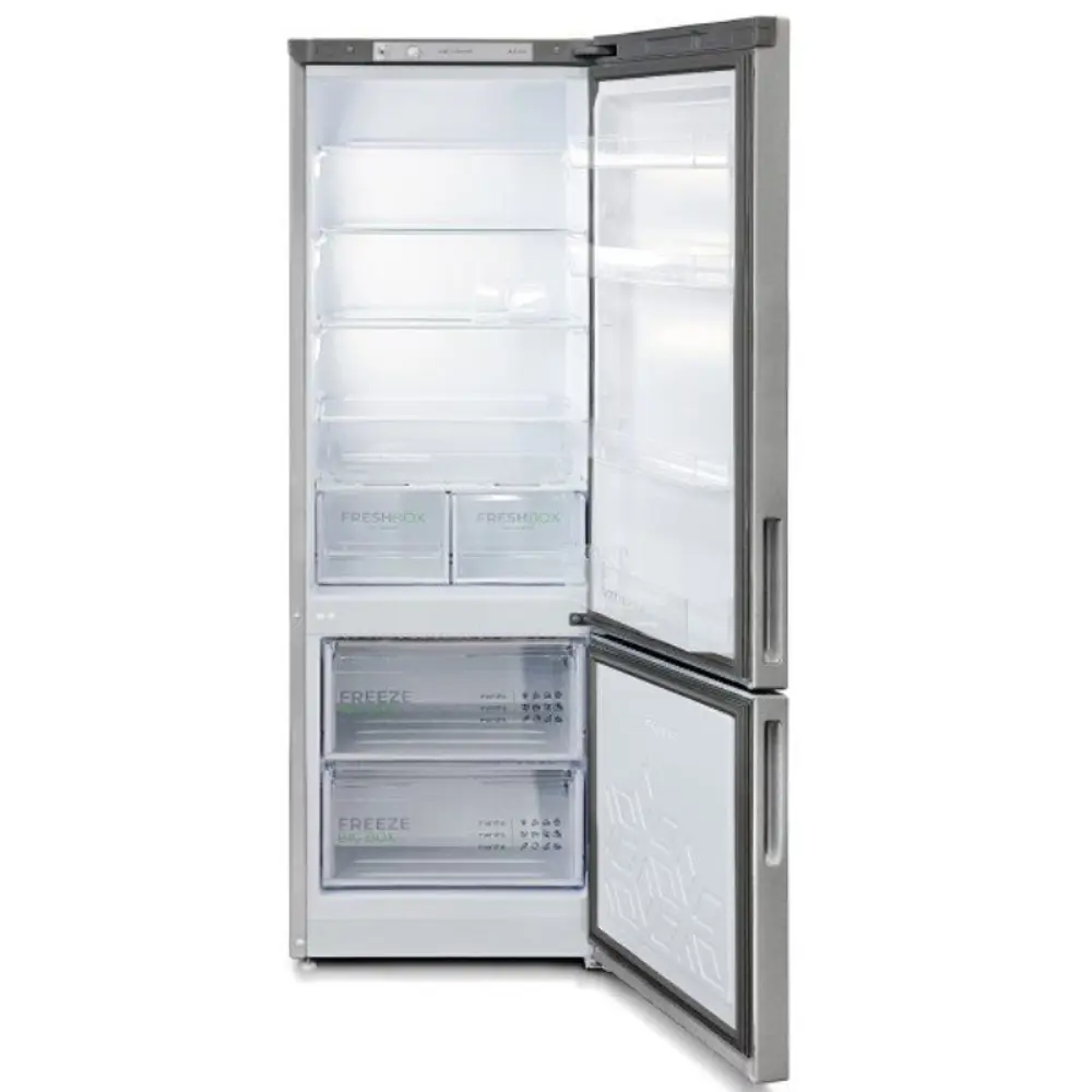 Фото 2 Отдельностоящий холодильник Бирюса Б-M6132 60x180 см цвет металл Фото 2 Отдельностоящий холодильник Бирюса Б-M6132 60x180 см цвет металл