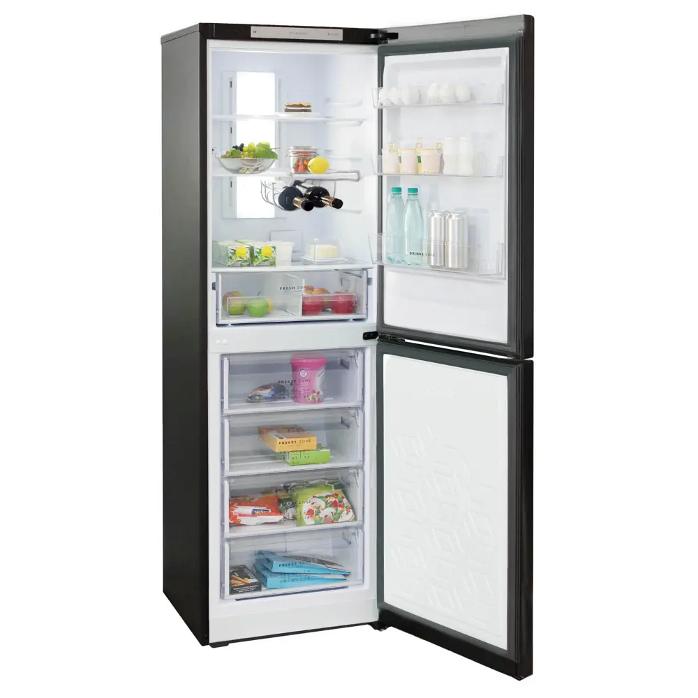 Фото 2 Отдельностоящий холодильник Бирюса Б-B940NF 60x192 см цвет черный Фото 2 Отдельностоящий холодильник Бирюса Б-B940NF 60x192 см цвет черный