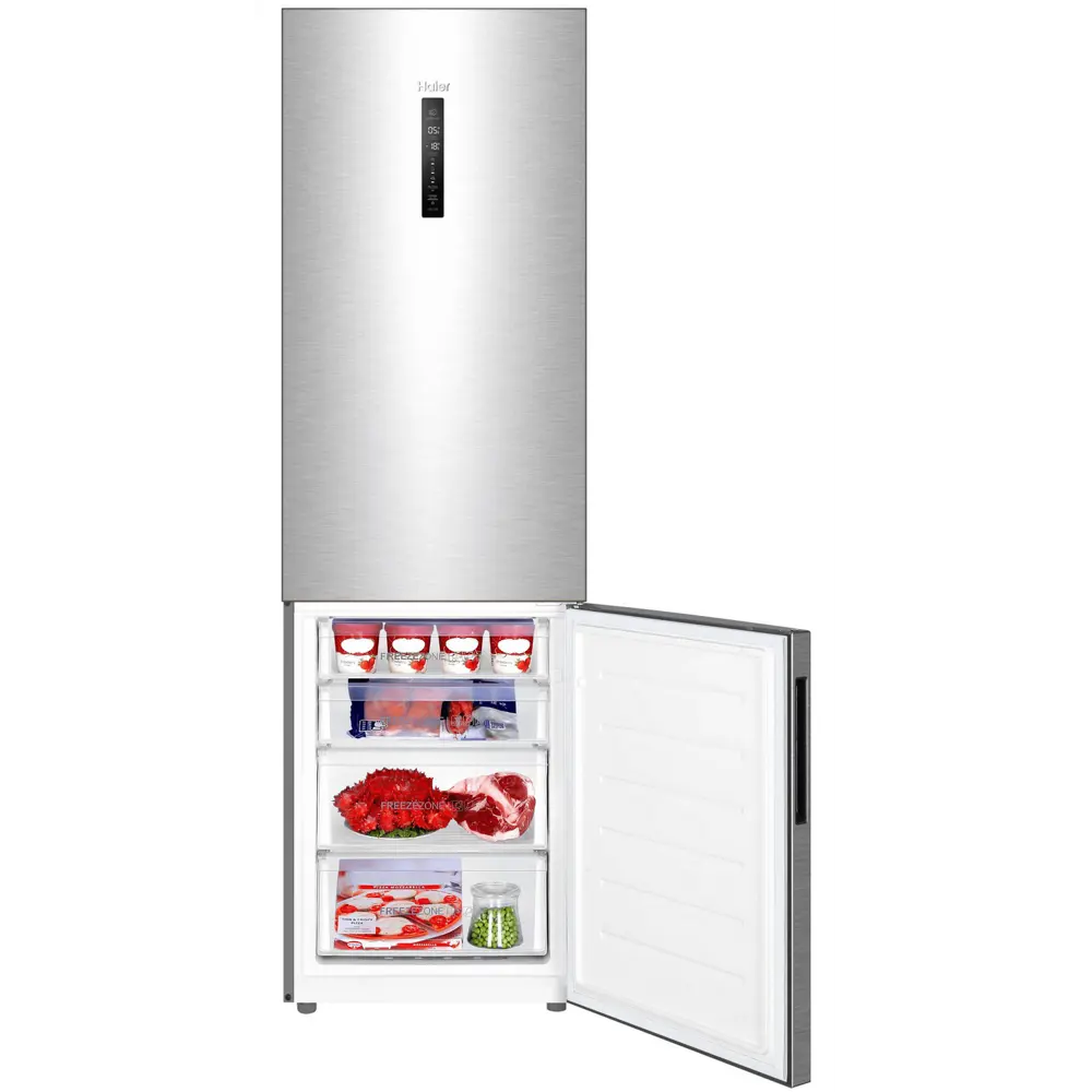 Фото 6 Холодильник Haier C4F640CXU1 59.5x200 см цвет нержавеющая сталь Фото 6 Холодильник Haier C4F640CXU1 59.5x200 см цвет нержавеющая сталь