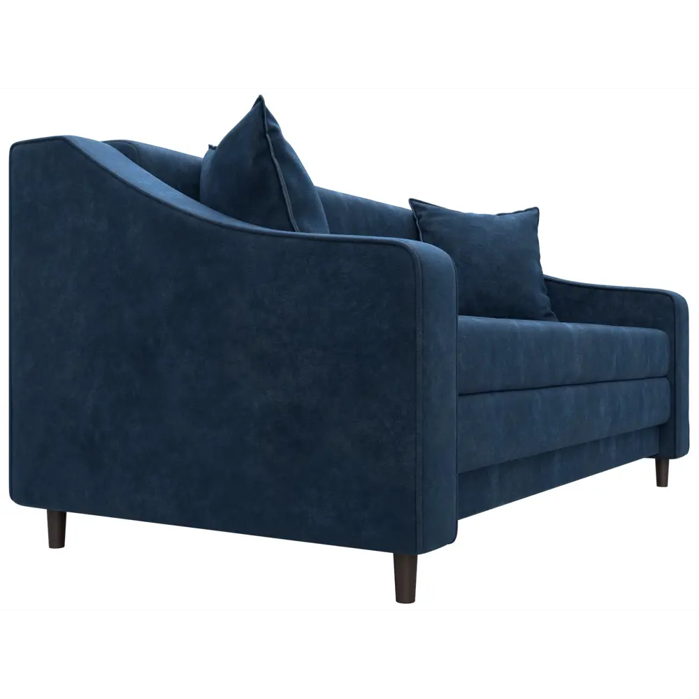 Фото 3 Диван прямой Лига-071 Лига диванов 129781 164x82x93 см велюр цвет brut 11 синий