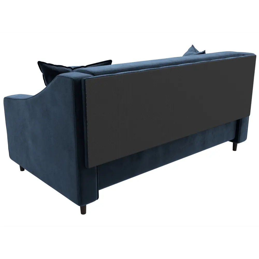 Фото 6 Диван прямой Лига-071 Лига диванов 129775 164x82x93 см велюр цвет tower 13 синий