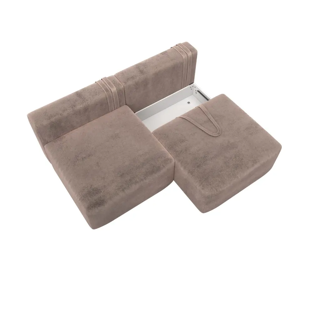 Фото 7 Диван прямой модульный Лига-060 НПБ Лига диванов 129456 200x84x118 см велюр цвет tower 05 бежевый Фото 7 Диван прямой модульный Лига-060 НПБ Лига диванов 129456 200x84x118 см велюр цвет tower 05 бежевый