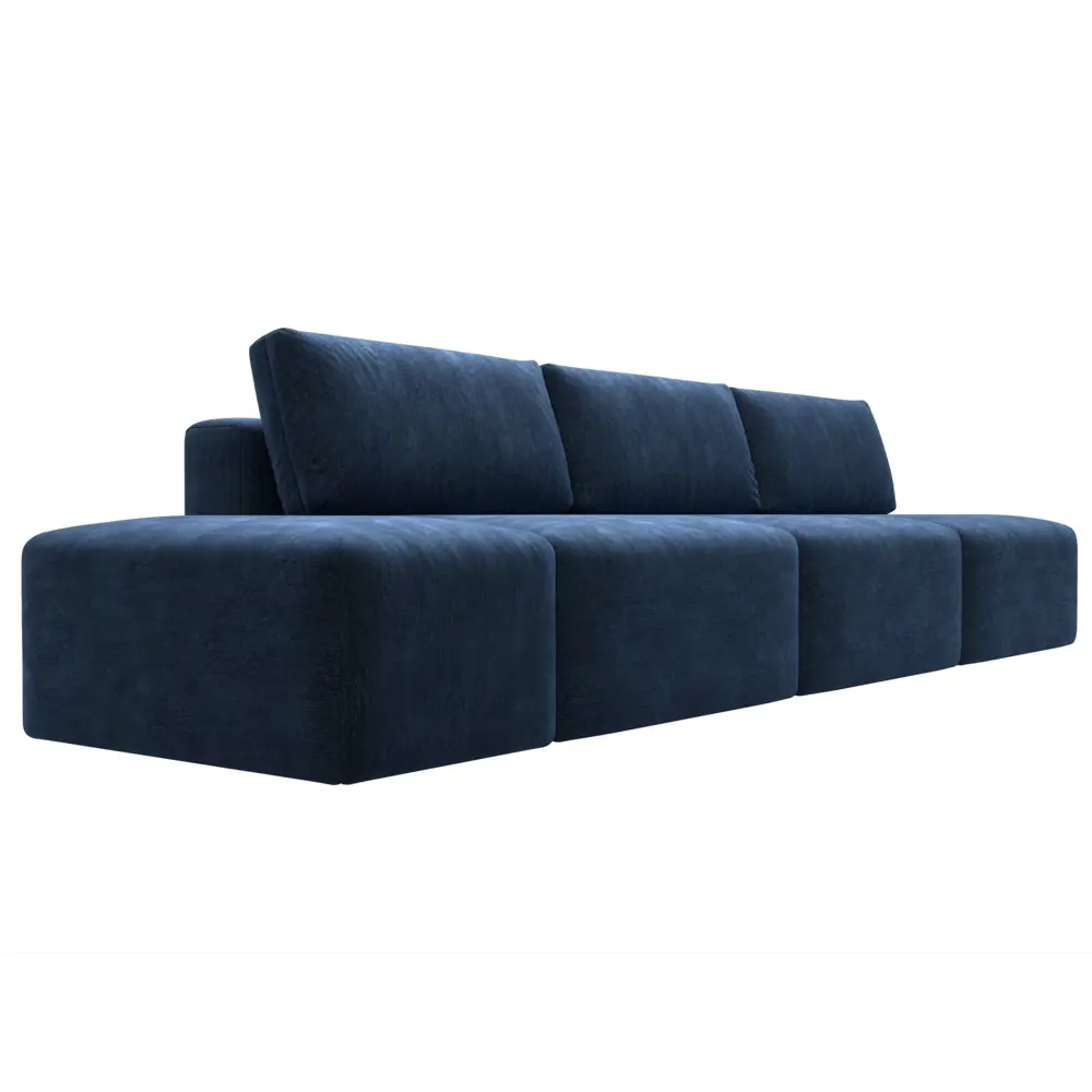 Фото 3 Диван прямой модульный с пуфом Лига-060 НПБ Лонг Лига диванов 129480 367x84x118 см шенилл цвет rimini 10 синий Фото 3 Диван прямой модульный с пуфом Лига-060 НПБ Лонг Лига диванов 129480 367x84x118 см шенилл цвет rimini 10 синий