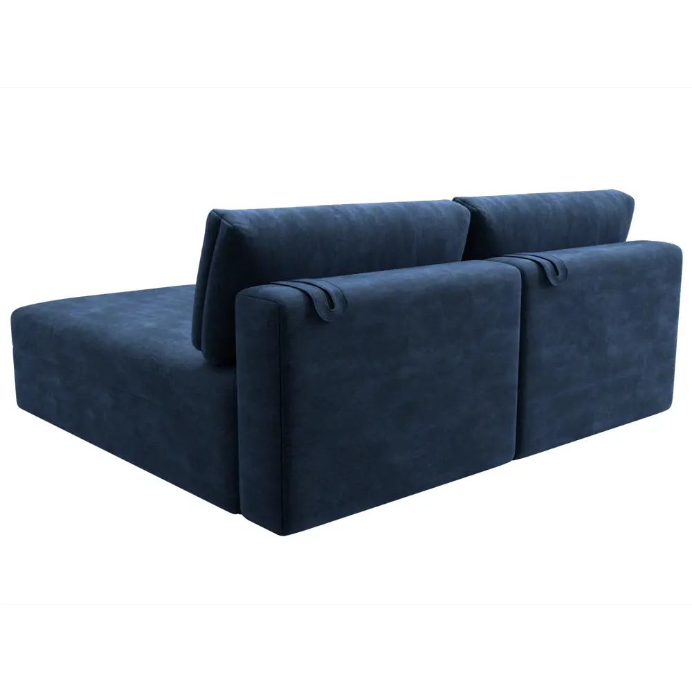 Фото 5 Диван угловой модульный Лига-060 НПБ Лига диванов 129499 200x84x187 см шенилл цвет rimini 10 синий