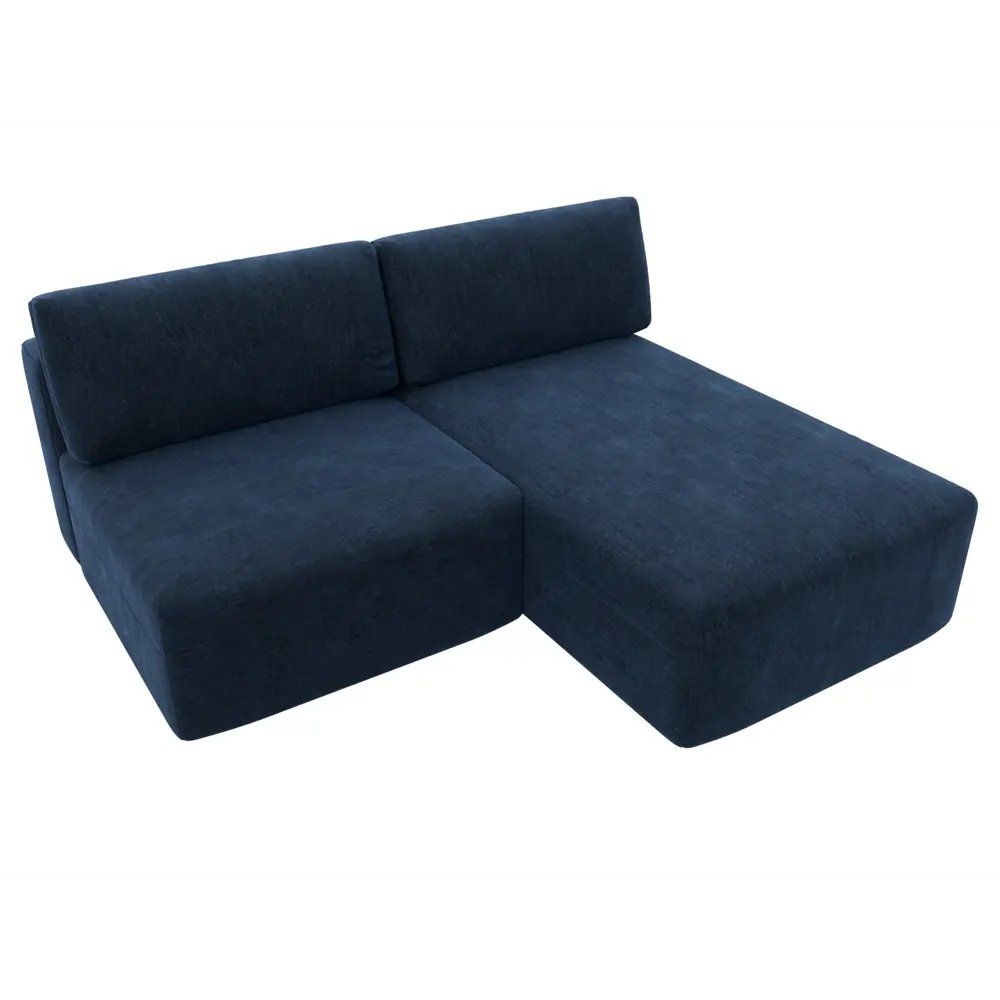 Фото 6 Диван угловой модульный Лига-060 НПБ Лига диванов 129499 200x84x187 см шенилл цвет rimini 10 синий