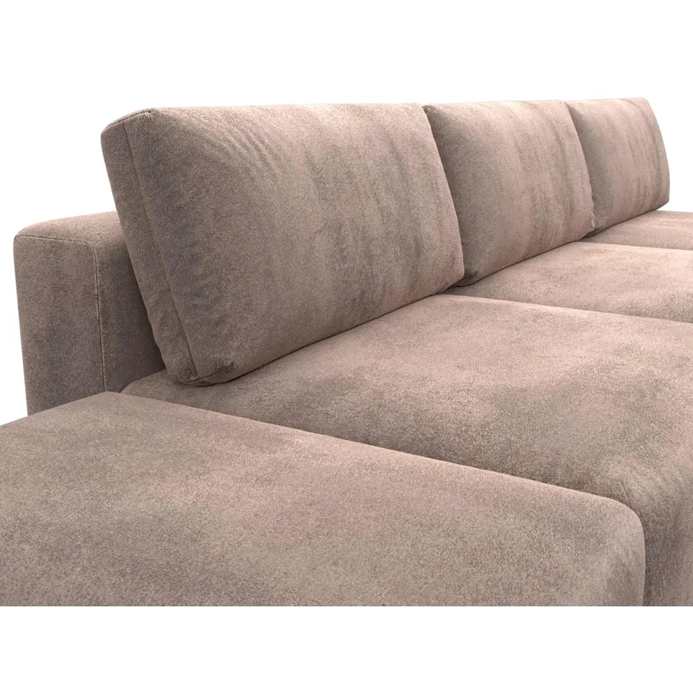 Фото 4 Диван угловой модульный с пуфом Лига-060 НПБ Лонг Лига диванов 129513 367x84x187 см велюр цвет tower 05 бежевый Фото 4 Диван угловой модульный с пуфом Лига-060 НПБ Лонг Лига диванов 129513 367x84x187 см велюр цвет tower 05 бежевый