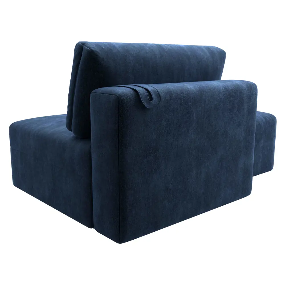 Фото 5 Модули диван и пуф Лига-060 НПБ Лига диванов 129594 100x84x185 см шенилл цвет rimini 10 синий Фото 5 Модули диван и пуф Лига-060 НПБ Лига диванов 129594 100x84x185 см шенилл цвет rimini 10 синий