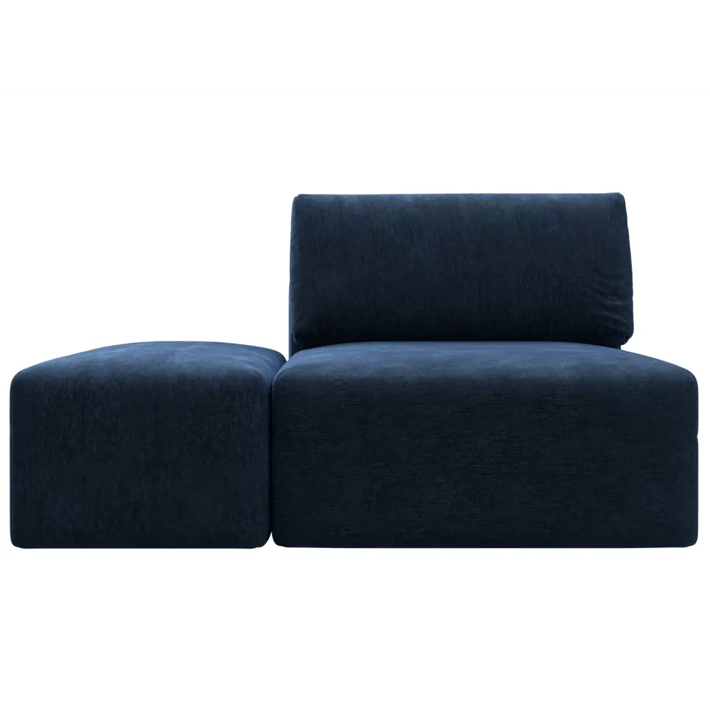 Фото 2 Модули диван и пуф Лига-060 НПБ Лига диванов 129594 100x84x185 см шенилл цвет rimini 10 синий Фото 2 Модули диван и пуф Лига-060 НПБ Лига диванов 129594 100x84x185 см шенилл цвет rimini 10 синий