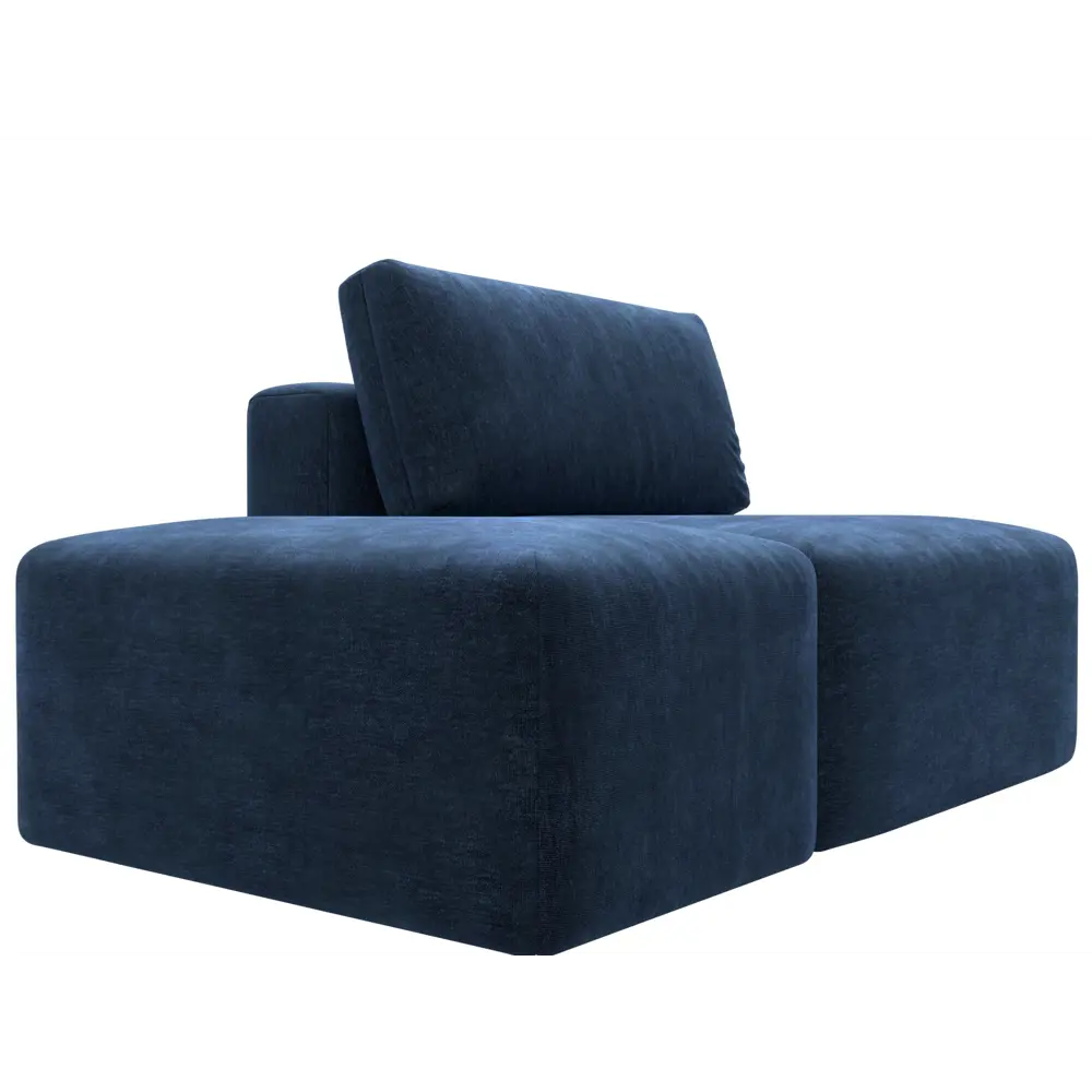 Фото 3 Модули диван и пуф Лига-060 НПБ Лига диванов 129594 100x84x185 см шенилл цвет rimini 10 синий Фото 3 Модули диван и пуф Лига-060 НПБ Лига диванов 129594 100x84x185 см шенилл цвет rimini 10 синий
