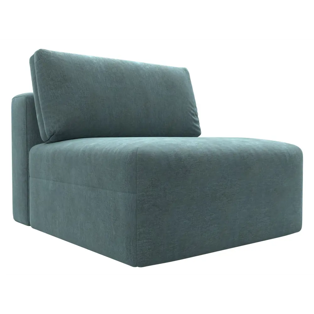 Фото Модуль диван Лига-060 НПБ Лига диванов 129538 100x84x118 см шенилл цвет rimini 11 серо-зеленый Фото Модуль диван Лига-060 НПБ Лига диванов 129538 100x84x118 см шенилл цвет rimini 11 серо-зеленый