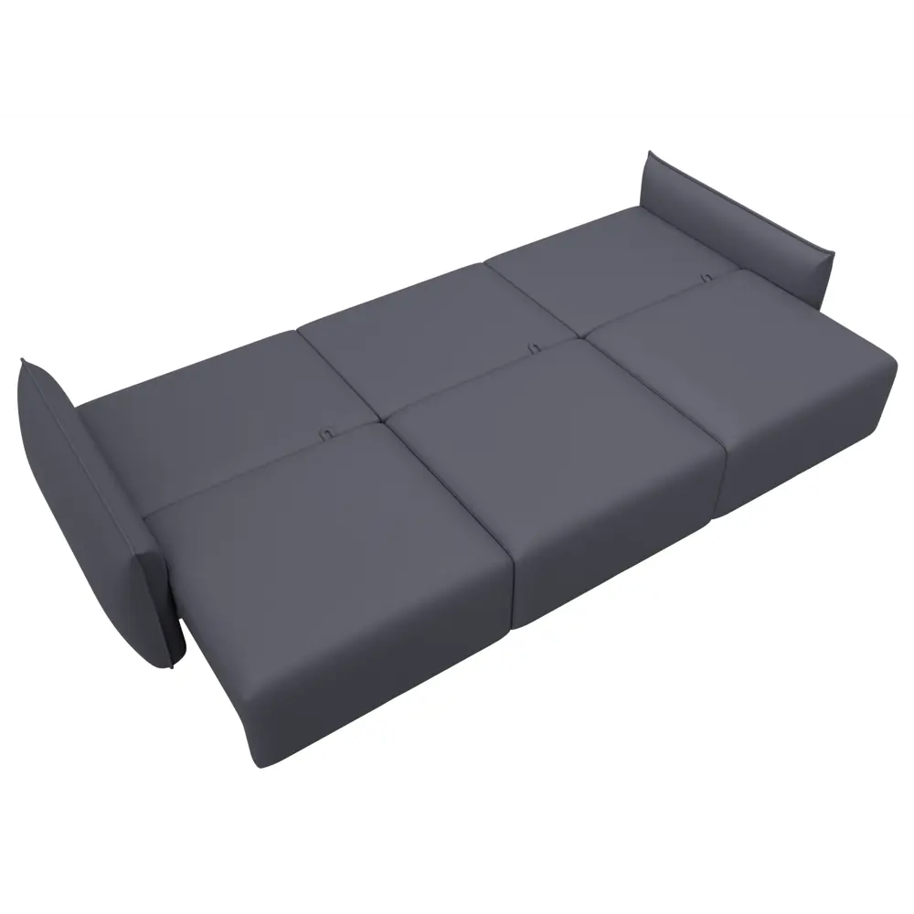 Фото 10 Диван прямой Лига-051 НПБ Лонг Лига диванов 129885 322x96x112 см экокожа цвет grifon 15 серый